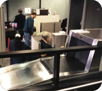 photo of airport security